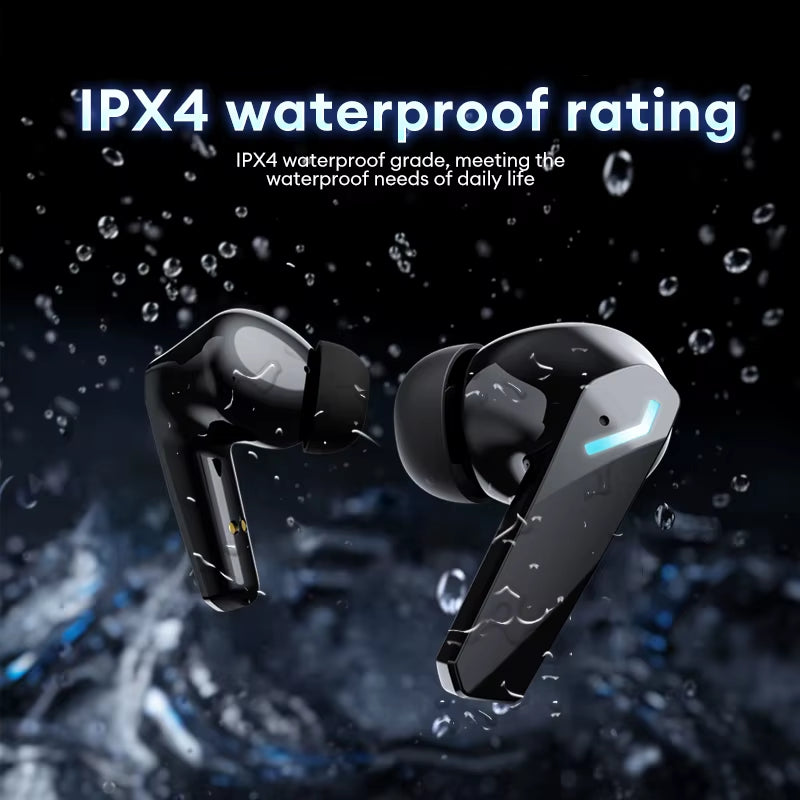 New GM2 PRO MAX Wireless Upgrade Bluetooth 5.4 Earbuds LED Digital Display Waterproof Earphones Low Latency Game Headset